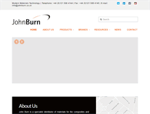Tablet Screenshot of johnburn.co.uk